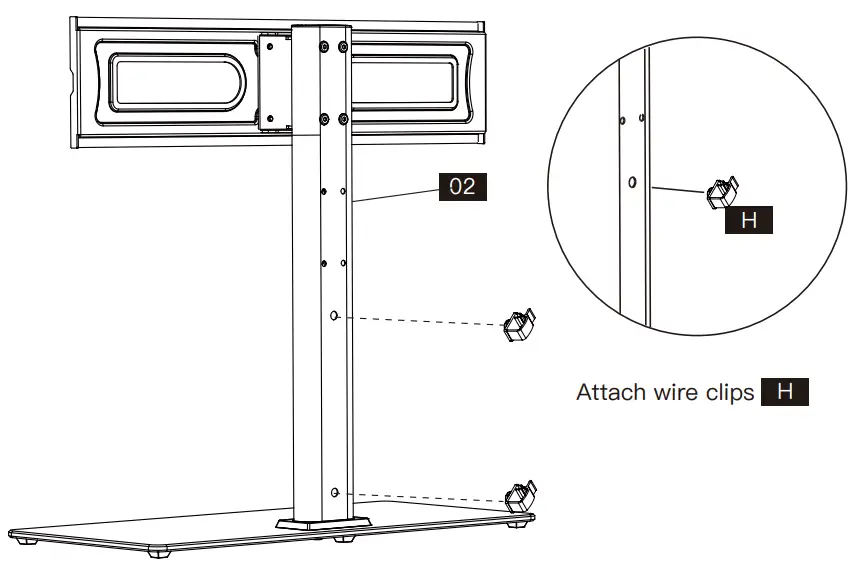 PERLESMITH PSTVS21 Swivel Universal TV Stand - Connect4