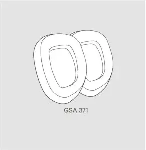 SENNHEISER SCBT12 GSP 370 Over Ear Wireless Gaming Headphones - Accessories 3