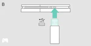 SENNHEISER SCBT12 GSP 370 Over Ear Wireless Gaming Headphones - Connecting headset and PC wireless via Dongle B