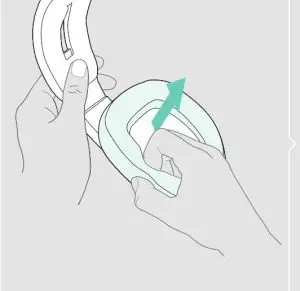 SENNHEISER SCBT12 GSP 370 Over Ear Wireless Gaming Headphones - Replacing the ear pads 1