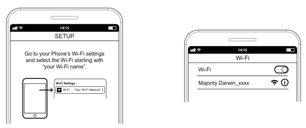 MAJORITY DAR-AVS-BLK DARWIN AVS Socket Speaker-phone