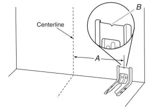 Whirlpool WFE500M4HS Electric Freestanding Range- Bracket