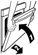 Whirlpool WFE500M4HS Electric Freestanding Range- Close the oven door