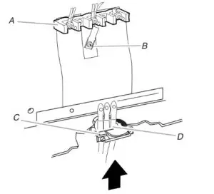 Whirlpool WFE500M4HS Electric Freestanding Range-Terminal block