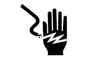 Whirlpool WFE500M4HS Electric Freestanding Range-WARNING