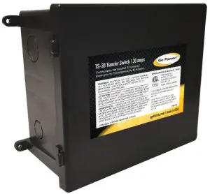 Go Power GP-TS-30 30 Amp Transfer Switch