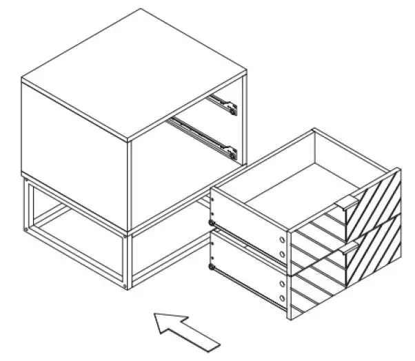 kogan OVPIZ2DNNA Pizzola 2 Drawer Nightstand fig14