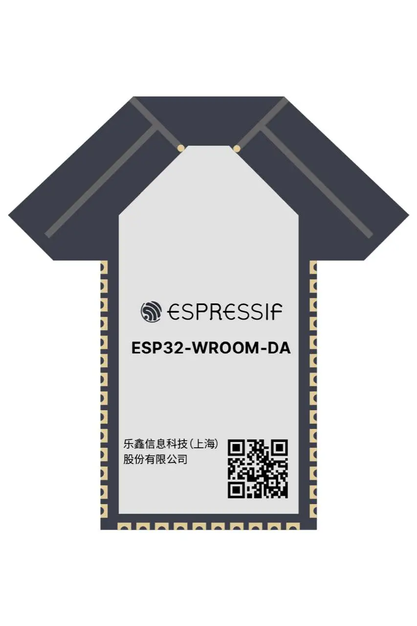 Espressif Esp32­-wroom-­da Stand­alone Module With Dual Antennas User Manual