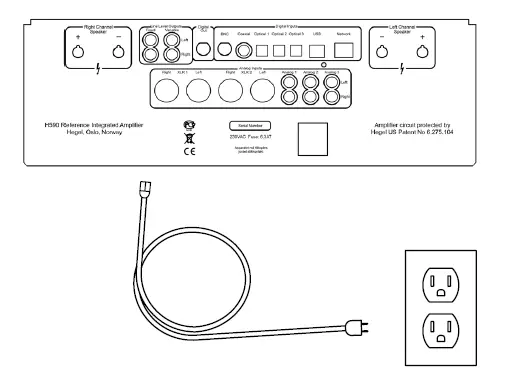 Connect the power cord