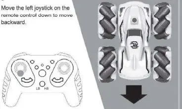 RC J605 2-in-1 Double-Sided Stunt Car fig