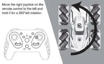 RC J605 2-in-1 Double-Sided Stunt Car fig10