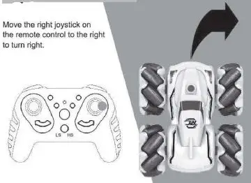 RC J605 2-in-1 Double-Sided Stunt Car fig7