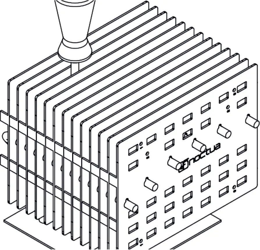 Fastening the Heatsink to the CPU 03