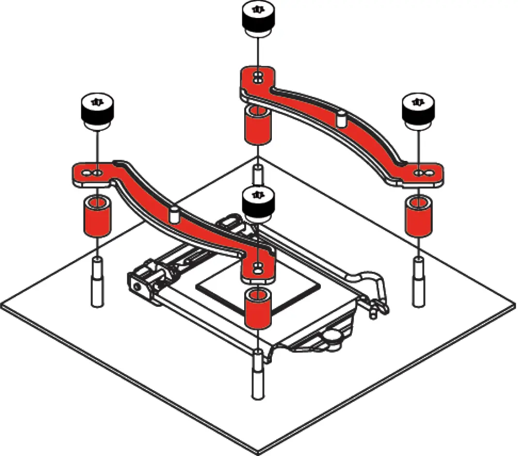 Installing the Mounting Bars 01