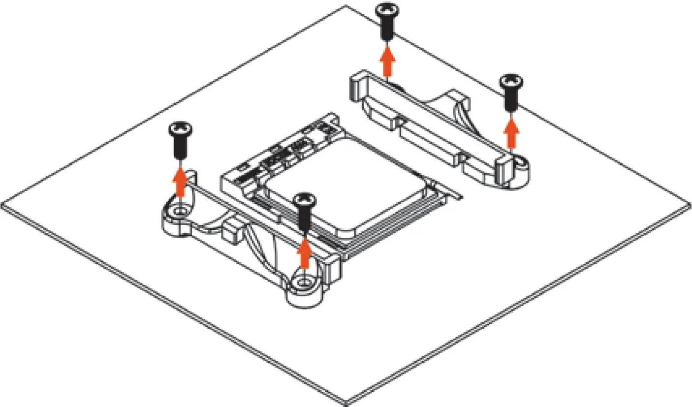 Removing the Stock Retention Module - Putting the Backplate in Place 01