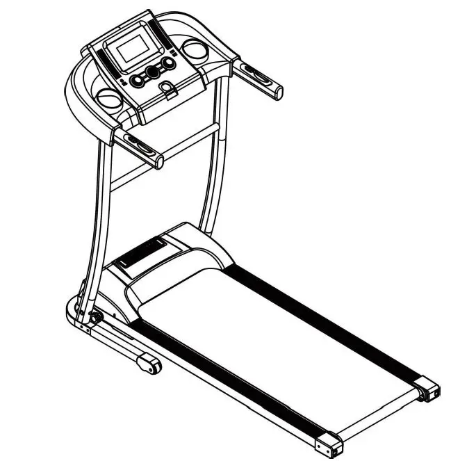 ShopHQ 005-524 Single function Motorized Treadmill Product