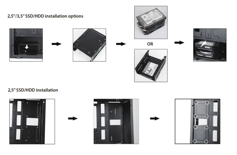LC POWER M ATX 2016MB Case System- 2