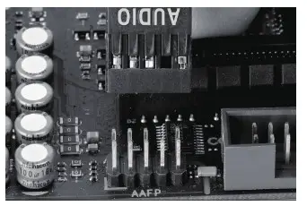 LC POWER M ATX 2016MB Case System- HD Audio installation