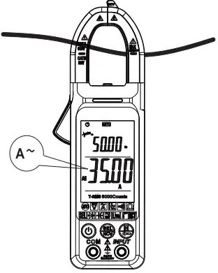 Banggood Intelligent Digital Clamp Multimeter - test