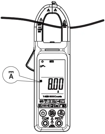 Banggood Intelligent Digital Clamp Multimeter - touch2