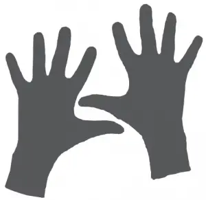 a close up of a logo