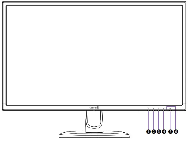 terra 2447W 23 6 Inch LED LCD Monitor- Front View