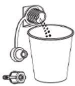 G21 Impact 40 Dehumidifier - cup