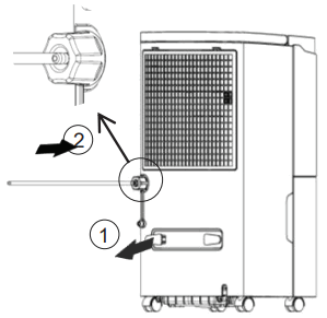 G21 Impact 40 Dehumidifier - pump function 1