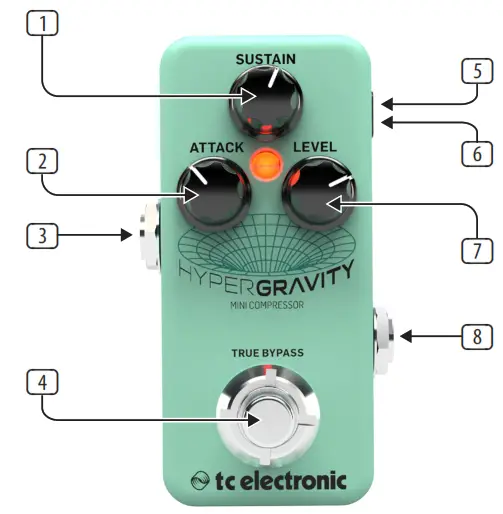 tc electronic 414427 Hypergravity Mini Compressor