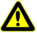 Collomix ROTA X.40 Biaxial Mixer Instructions - Warning or Caution icon