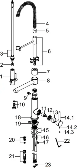 KPF-1603 - Replacement Parts