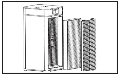 Medify Air MA 40UV Air Purifier-filter