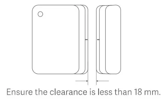 xiaomi MCCGQ02HL Door and Window Sensor 2 - clearence