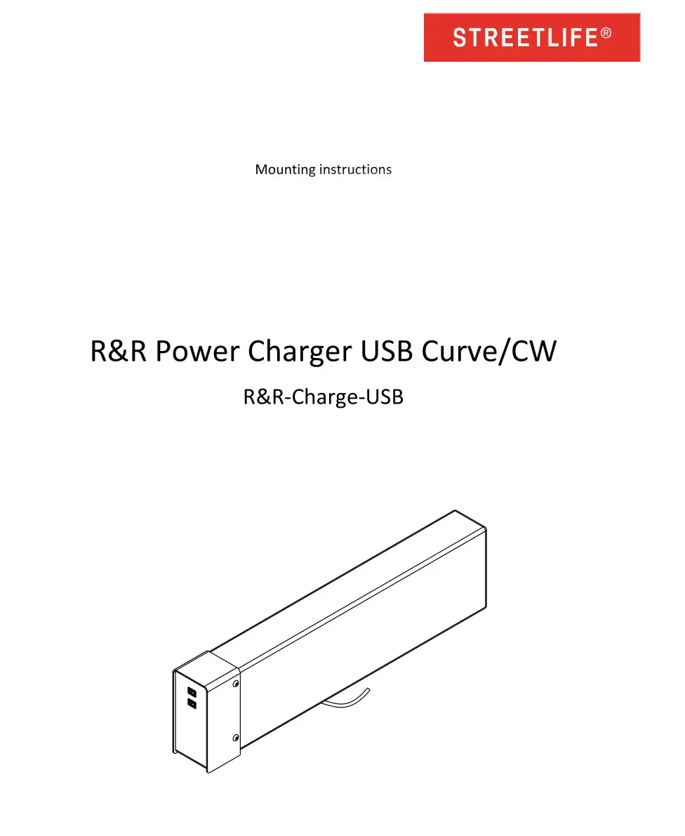 STREETLIFE SL2USBA0 USB Module for Charging Mobile Devices Instruction Manual