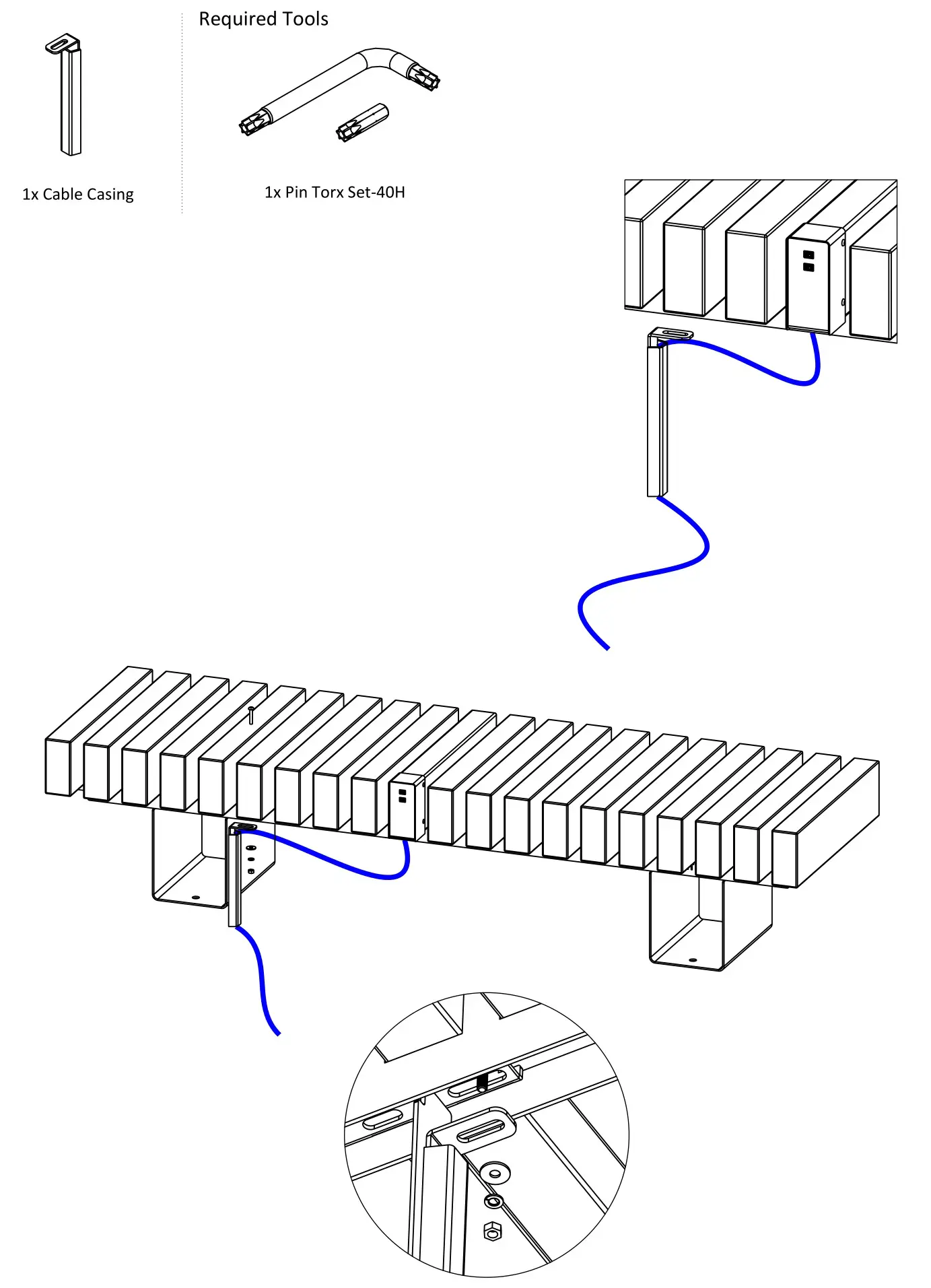 STREETLIFE SL2USBA0 USB Module for Charging Mobile Devices - STEP 3
