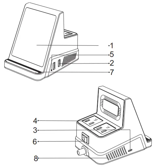 Shenzhen Xinjiawei Technology W88 iPhone13 ETL QI Approved Charging Station - OVERVIEW