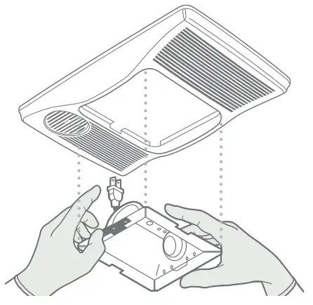 BROAN NuTone FG80HBS Heater Fan Light Upgrade Cover-fig2