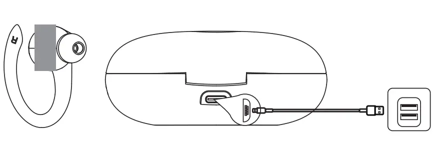 HolyHigh ET6 Wireless Earbuds Bluetooth headphones - fig