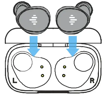 iLuv TB100 True Wireless Stereo Earbuds with Charging Case - Earb6