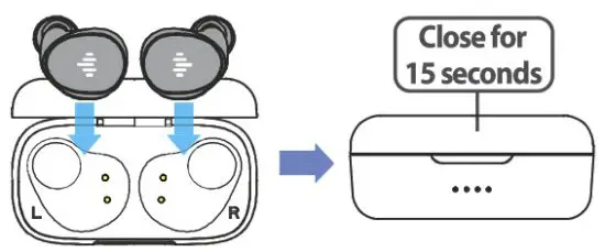 iLuv TB100 True Wireless Stereo Earbuds with Charging Case - cable