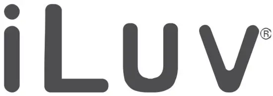 iLuv TB100 True Wireless Stereo Earbuds with Charging Case - logo