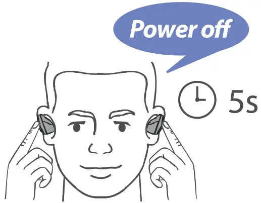 iLuv TB100 True Wireless Stereo Earbuds with Charging Case - off