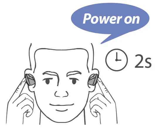 iLuv TB100 True Wireless Stereo Earbuds with Charging Case - on