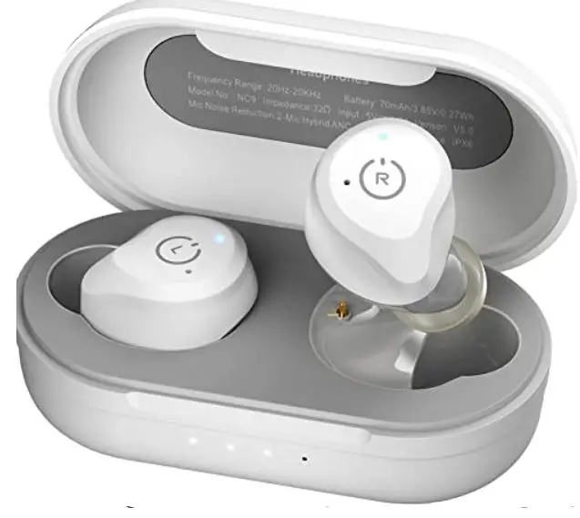 TOZO NC9- Hybrid -Active -Noise- Cancelling -Wireless- Earbuds-fi9g 1