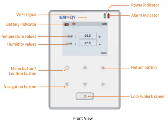 Elitech RCW 800 WiFi Temperature and Humidity Logger - fig