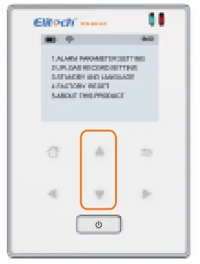 Elitech RCW 800 WiFi Temperature and Humidity Logger - power