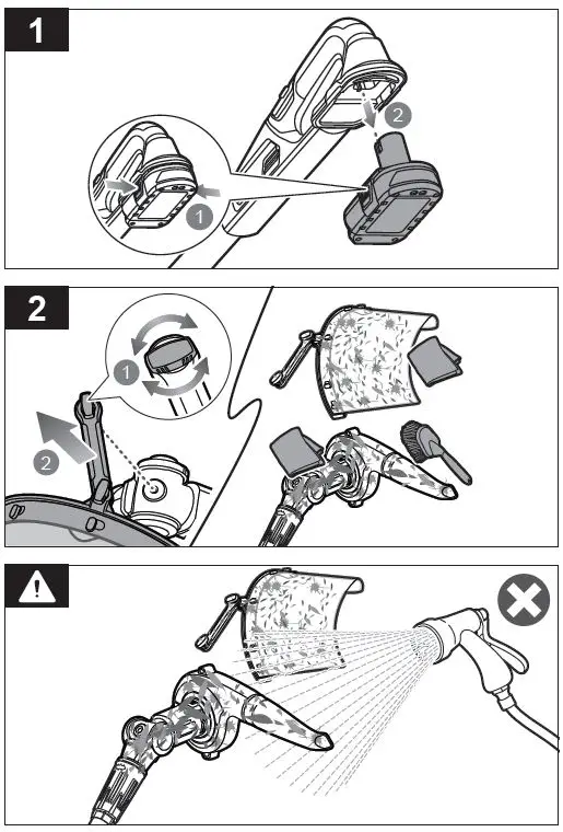 RYOBI R18EZBLW 18V One+ Roof & Gutter Leaf Blower - Tool 11