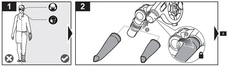 RYOBI R18EZBLW 18V One+ Roof & Gutter Leaf Blower - Tool 2