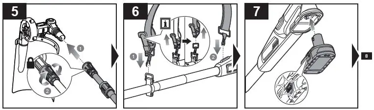 RYOBI R18EZBLW 18V One+ Roof & Gutter Leaf Blower - Tool 4
