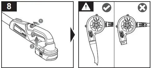 RYOBI R18EZBLW 18V One+ Roof & Gutter Leaf Blower - Tool 5